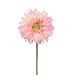 Wholesales Silk Gerbera Sun Flower Artificial Flowers In Bulk For Home Decor Decorative Flowers