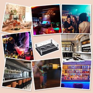 แท่นวางแก้วอะคริลิกแก้วไวน์อะคริลิกสำหรับวางแก้ว - Product Image 6