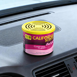 Diffuseur d'air pour voiture <span class=keywords><strong>California</strong></span> <span class=keywords><strong>Scents</strong></span> Cool Gel Coronado Cherry, parfum longue durée, type gel solide, 4,5 oz - Product Image 1