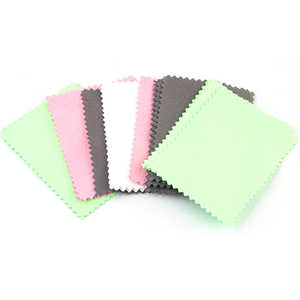 Chiffon de nettoyage pour bijoux en microfibre, chiffon de polissage pour bijoux en argent, pour lunettes, or, diamants, nettoyage et polissage - Product Image 2
