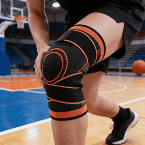 Rodilleras de nailon flexibles para deportes de verano, equipo de compresión para correr, baloncesto, ciclismo, fitness - Equipo de protección al por mayor - Product Image 1