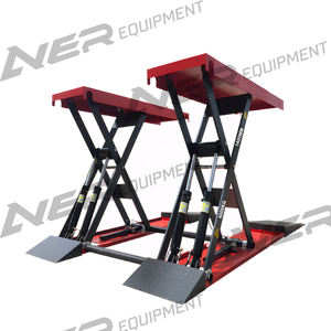 <span class=keywords><strong>Lift</strong></span> gunting mobil Mid Rise otomotif, tugas berat 3000kg/3500kg/4000kg kapasitas 1.2m/1.4m angkat hidrolik untuk penggunaan mobil - Product Image 1