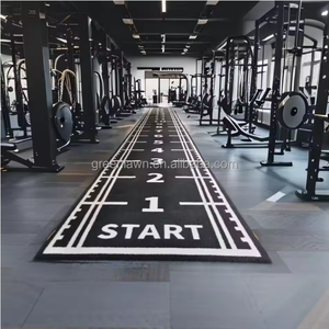 Césped Artificial Sintético para Gimnasio, Alfombra/Colchoneta para Trineo con Peso, Tamaño, Logotipo y Color Personalizables, Césped para Gimnasio de 15mm/20mm - Product Image 2