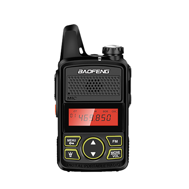 BAOFENG Bf-t1 Mini Pocket Walkie-talkie FM Two Way Radio with Ear Headphones