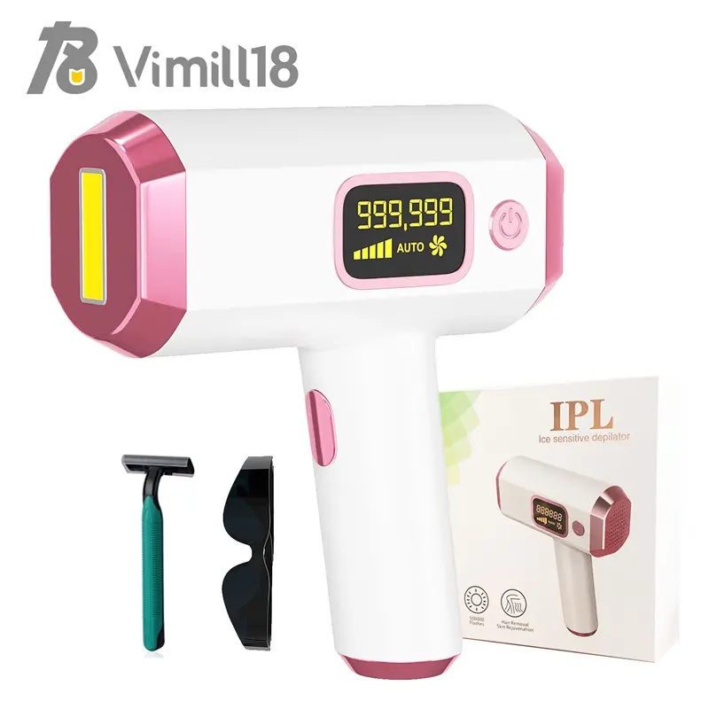 Portable ipl hair removal home, High efficiency hair removal,permanent Mini epilator ipl Laser hair removal device