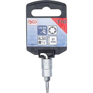 BGS Extracteur de vis Douille 6.3mm (1/4 ") Entraînement pour T-Star endommagé (pour Torx) T10 - Product Image 2