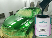 Peinture en aérosol liquide acrylique 2K vert chrome Haiwen 1L/4L pour meubles, automobile et revêtement papier, forte résistance aux UV