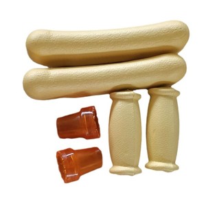 Accessoires pour bâtons de marche médicaux : doubles poignées, coussinets de soutien en éponge souple, manchons en cuir, pièces pour bâtons de randonnée - Product Image 1