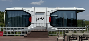 Prefab Space Capsule Cabin Insulated Glamping Tiny Resort Container House - Product Image 2
