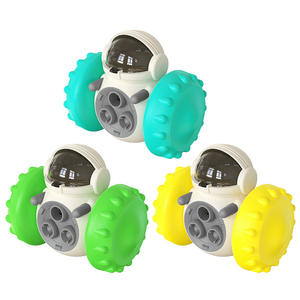 Juguete con fugas para perros pequeños y grandes, vaso de juguete interactivo para cachorros y gatos, dispensador de alimentador de comida lenta, accesorios de entrenamiento IQ - Product Image 1