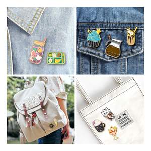 Pin esmaltado de ciencia completa, insignia de Metal de café de laboratorio de ADN de dibujos animados, broche duro para Profesor, Pin de solapa personalizado para escuela, regalo para estudiante - Product Image 6