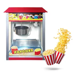 Commercial Pink Fashion Design Popcorn Making Machine 1300W Pipoca Best Selling Cheap Popcorn Maker