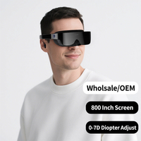 Lunettes intelligentes AR Cornmi Vr 3150 PPI, grand écran, affichage cinéma HD, lunettes VR intelligentes pour smartphone