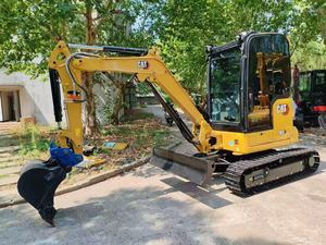 Mini-excavatrice 303 de 3 tonnes, capacité de la benne de 0,1 m³, équipement de construction hydraulique jaune, modèle 2023, 20000W - Product Image 4