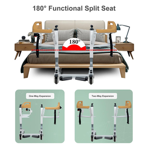 Thủy lực bệnh nhân Lift có thể điều chỉnh chuyển ghế với bánh xe di động người già di động hỗ trợ cho Trang chủ sử dụng - Product Image 4