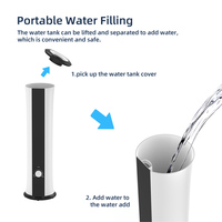 Humidificateur à ultrasons à brume fraîche avec grand réservoir de 6,5 L, diffuseur d'arômes, volume de brume réglable, contrôle constant de l'humidité, machine à brume d'air