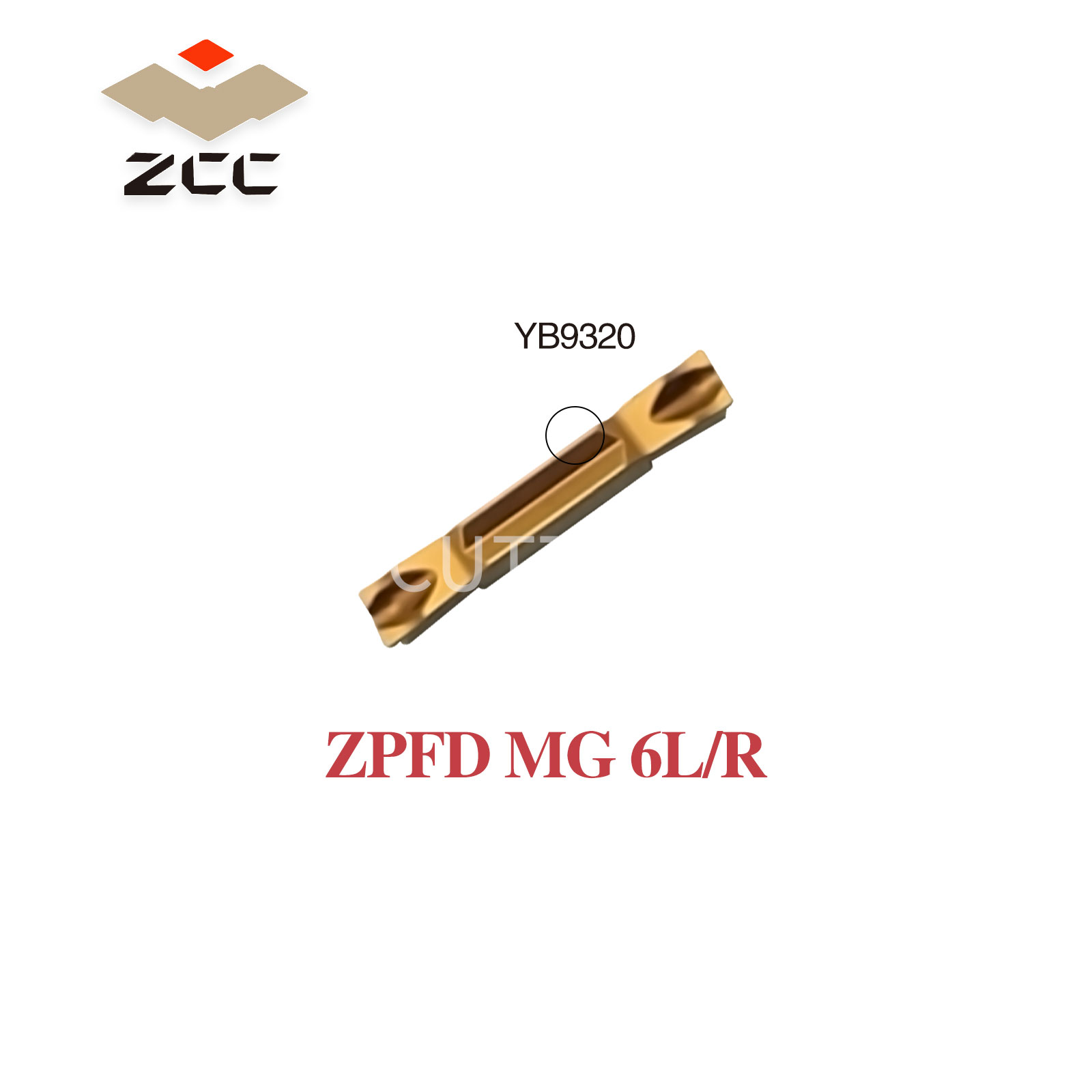 ZCC ZPFD YB9320 ZPFD0302-MG-6R Carbide Inserts for CNC