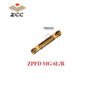 Insertos de Carburo ZCC CT ZPFD ZPFD0302-MG-6R YB9320, Herramienta de Torneado CNC, Cortador de <span class=keywords><strong>Torno</strong></span>, Herramientas de Corte de Doble Extremo, <span class=keywords><strong>Cuchilla</strong></span> CNC - Product Image 3