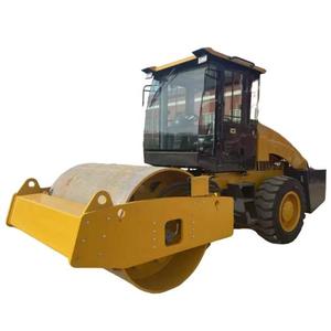 Baumaschinen 10ton Diesel Benzin Verdichter Straßen walze Fahrt auf Asphalt vibrierende Straßen walze - Product Image 1