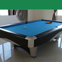 Structure en bois massif standard, table de billard de 9 pieds, table de billard de 8 pieds, équipement de jeu gratuit, personnalisation possible