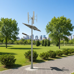 Turbine éolienne à faible puissance Luvorb 500W, turbine éolienne à axe vertical <span class=keywords><strong>de</strong></span> type H, générateur à aimants permanents, alimentation électrique - Product Image 4