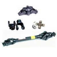 Arbre de transmission PTO de haute qualité avec joint à angle large 6 cannelures Z6 pour débroussailleuse, tondeuse rotative, souffleuse à neige et machines à gazon