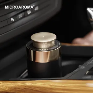 MICROAROMA Mini Casa Inteligente Liga de Alumínio Névoa Fresca Perfume Óleo Essencial Difusor de Aroma para Carro