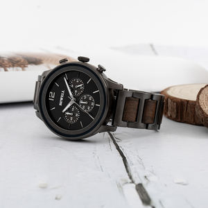 OEM acero inoxidable y madera Etiqueta Privada multifuncional <span class=keywords><strong>Bobo</strong></span>-relojes <span class=keywords><strong>de</strong></span> pulsera hombres reloj <span class=keywords><strong>de</strong></span> seis manecillas <span class=keywords><strong>de</strong></span> fábrica - Product Image 6