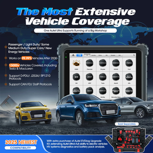 Autel MaxiSys pemindai Ultra MSUltra, alat diagnostik mobil 5in1 VCMI ECU layanan topologi pemrograman PK Ultra Lite S MS919 - Product Image 5