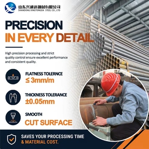 ท่อเหล็กคาร์บอนไร้รอยต่อ S355JR A53 Gr.B ขนาด 168.3 มม. ยาว 6 ม. มาตรฐาน ASTM A106 ผ่านกระบวนการพ่นทราย พร้อมคุณสมบัติการก่อสร้างที่ทนทาน - Product Image 2