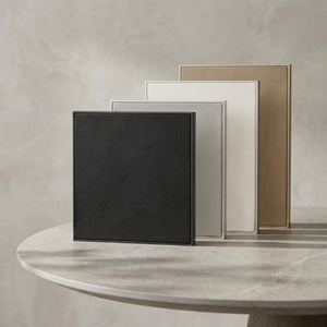Pannello Decorativo in Pelle Imbottita per Porte di Armadi e Testiere, Finitura in Pelle, Pannello Murale per Armadio - Product Image 4