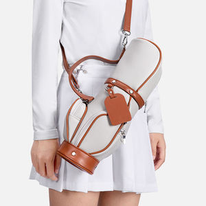 Sac bandoulière de golf mini en cuir PU, sac de golf portable, sac de transport de golf pour femmes, vente chaude - Product Image 5
