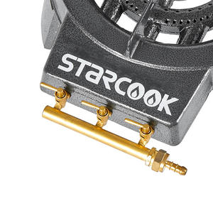 Estufa de gas de un solo quemador de hierro fundido para acampar al aire libre - Product Image 6