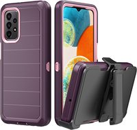 Coque de téléphone portable robuste pour Samsung Galaxy A23 5G & 4G A05S A14 A15 A35 A55 Robot Defender Couverture de téléphone