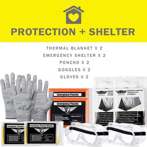 Kit de Supervivencia de Emergencia para Terremotos de 72 Horas para la Familia. Prepárate para Huracanes, Inundaciones y Tsunamis - Product Image 4