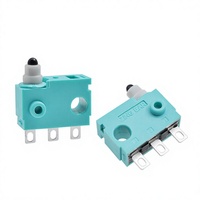 Interrupteur G605 WEIPENG HK-04G SPDT 3A 125V/250V, mini interrupteur micro en plastique avec 2 bornes à broches longues, usage industriel