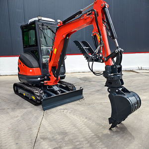 Escavadeira Full-hidráulica <span class=keywords><strong>1</strong></span> Ton 2 Ton Motor diesel para Uso Doméstico Mini Escavadeira Digger - Product Image 1