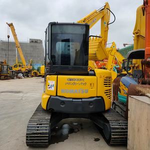 Excavadora usada Japón Original Komatsu PC55 Mini excavadora PC55 Excavadora hidráulica sobre orugas PC55 a la venta - Product Image 3