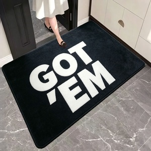 Tapis de sol personnalisé avec slogan imprimé, citation streetwear, design de texte personnalisé pour la décoration de la salle de sport - Product Image 6