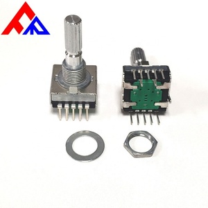 <b>Metal</b> D-axis <b>Roller</b> Shaft with a Diameter of 6mm RS17 Series Gear Switch with Button Function and Multi Gear Position Switch - Product Image 1