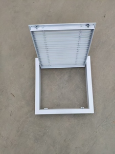 Rejilla de Ventilación Cuadrada Abrible de Aleación de Aluminio Moderna para Techo, Cubierta de Ventilación para Hoteles, Construcción Duradera y Fácil Instalación - Product Image 5