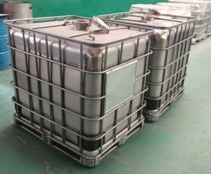 1000L acier inoxydable IBC fourre-tout tonne réservoir empilable de qualité alimentaire conteneur liquide en vrac industriel transport facile - Product Image 2