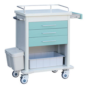 Mt Medisch Meubilair Spoedeisende Geneeskunde Trolley Abs Medicatie Medicijnafgiftewagen Voor Klinieken En Ziekenhuizen - Product Image 4
