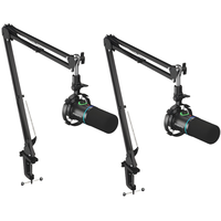 Microphone dynamique à bobine Maono Shanke PD200X |   Connexion XLR, Réduction du bruit |   Idéal pour le streaming en direct et l'enseignement