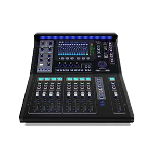 Consola de sonido en vivo de las mejores ventas, procesador de señal digital dual DSP, consola mezcladora digital, mezclador de audio