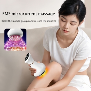 Masajeador eléctrico de cepillo de meridianos de luz roja, máquina raspadora Guasha para terapia de calor, masaje de meridianos <span class=keywords><strong>y</strong></span> restauración de relajación muscular - Product Image 3