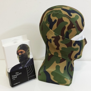 Pasamontañas de Invierno de Punto Negro de Alta Calidad con Logotipo Personalizado, <span class=keywords><strong>Capucha</strong></span> para Casco Deportivo para Ciclismo, Montañismo y Uso Diario - Product Image 1