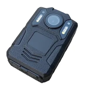 กล้องรักษาความปลอดภัยของร่างกายกล้องรักษาความปลอดภัย CMSV6 4G, กล้องที่บังคับใช้กฎหมายสวมใส่ WiFi GPS บันทึกเสียงวิดีโอ