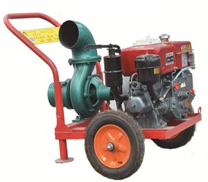 משאבת השקיה חקלאית משאבת מים דיזל משאבת צנטריפוגלי סט יחידת מחיר זול - Product Image 1