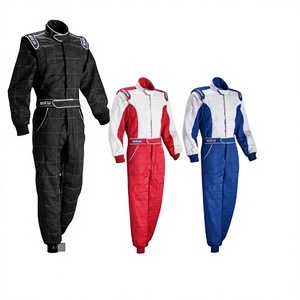 Combinaison de course moto à manches longues Guruna Guruna Z pour homme, couleur contrastée, coupe-vent, respirante, polyester, toutes saisons, adulte, unisexe - Product Image 2